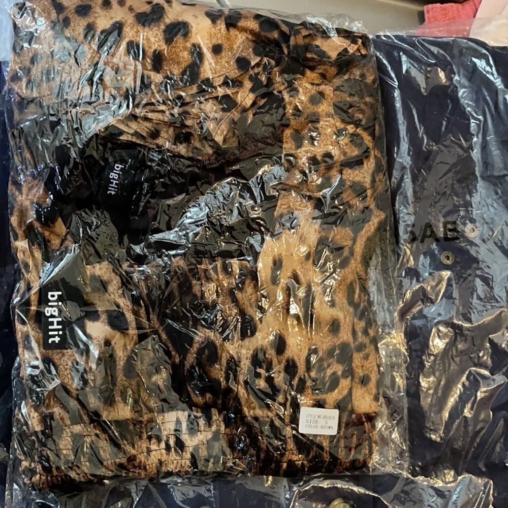 Leopard Print Ruffle Dress Small​ - Picture 6 of 7